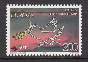 Bosnia and Herzegovina 221 Europa MNH VF