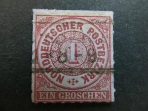 A4P16F193 German States North German Confederation 1868 1gr Fine Used-