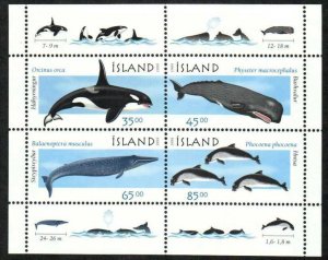 Iceland Stamp 876a  - Marine mammals