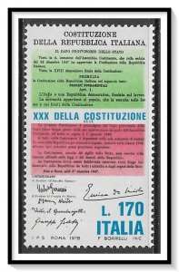 Italy #1333 Constitution MNH