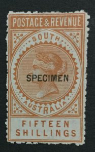 MOMEN: SOUTH AUSTRALIA SC #84s SPECIMEN MINT OG H LOT #191501-734