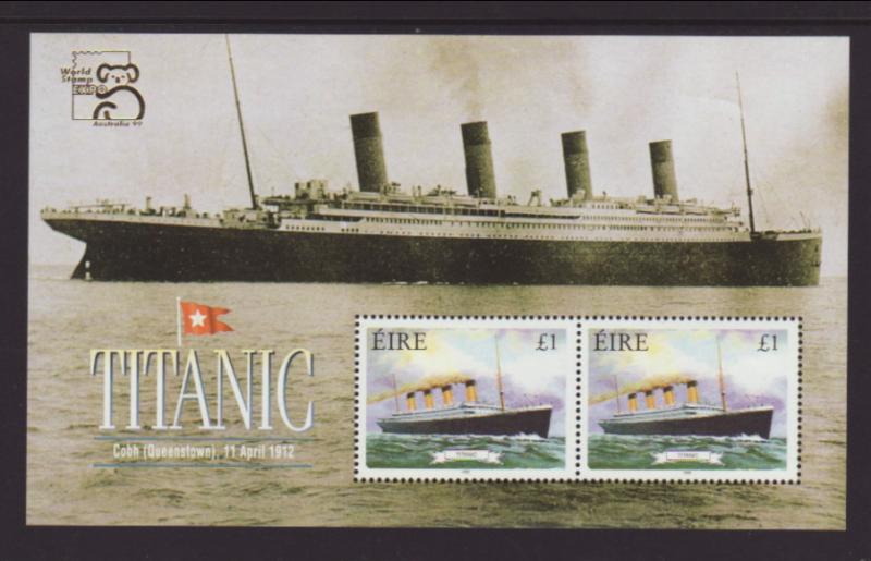 Ireland 1172b Titanic Souvenir Sheet MNH VF