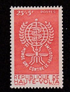 Burkina Faso # B1, Malaria Eradication, Mint NH