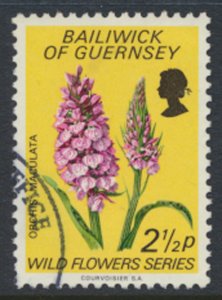 Guernsey SG 73  SC# 70 Wild Flowers First Day of issue cancel see scan