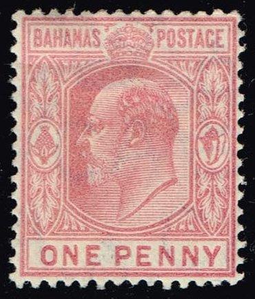 Bahamas #45 King Edward VII; Unused