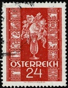 1937 Austria Scott Catalog Number 389 Used