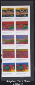 BOBPLATES #5688-91 George Morrison Plate Block of 10 VF MNH
