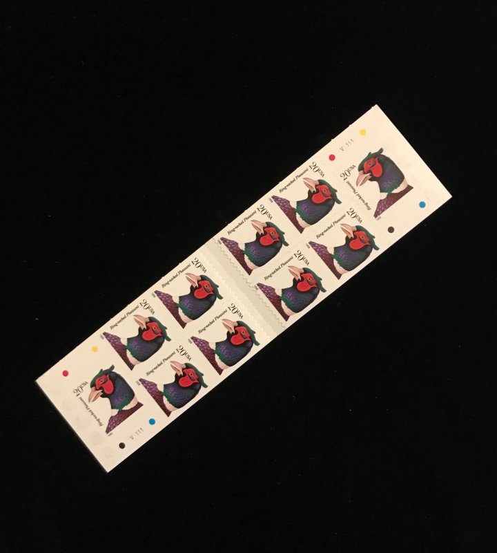 BK242A, booklet  w/3051Ab/Ac, folded pane, $20 Scott CV