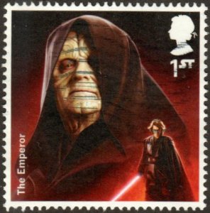 Great Britain 3442 - Used - 1st The Emperor / Star Wars (2015) (cv $1.40)