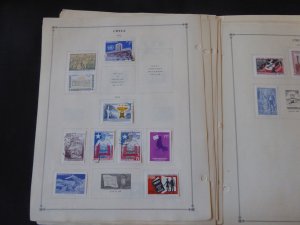 Chile 1949-1980 Mint/Used Stamp Collection on Album Pages