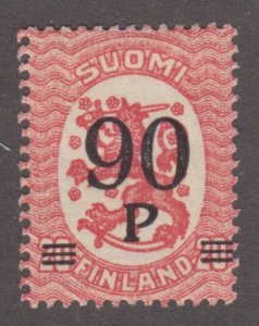 Finland 125 Finnish Arms 1921 O/P