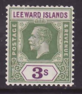 Leeward Is.-Sc#79- id13-unused NH og 3sh KGV-1921-32-