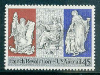 C120 45c Revolution Fine MNH