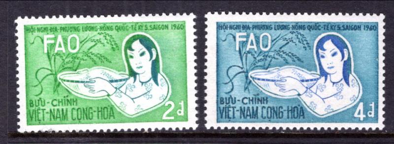 Viet Nam 144-145 Food MNH VF