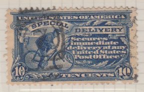 U.S. Scott #E6 Special Delivery Stamp - Used Single