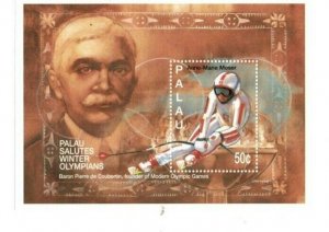 Palau 1994 - Olympic Metal Winner Stamp - Souvenir Sheet - MNH (#332)