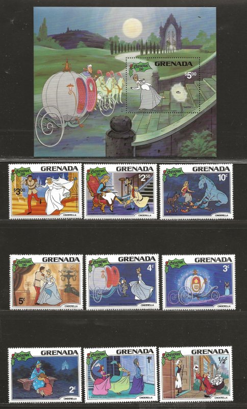 GRENADA SC# 1063-72   FVF/MNH