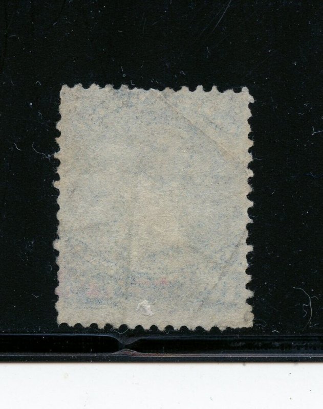 Canada #28 (CA799) Queen Victoria 12 1/2¢ blue, used, F, F-VF, CV$125.00