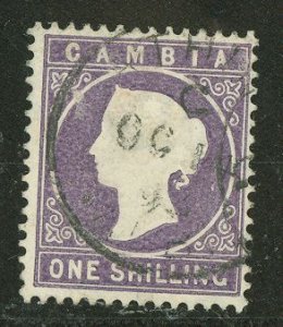 Gambia #19a Used Single