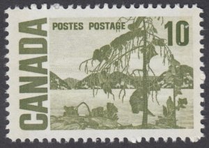 Canada - #462piv -  10c Centennial Issue Jack Pine LF W2B Tagging, PVA Gum - MNH