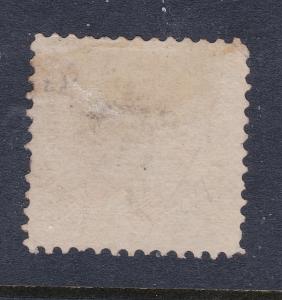 USA a used 6c blue from 1869