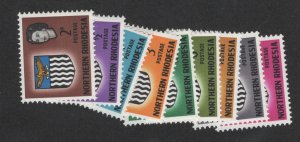 N. Rhodesia #75-83 MNH-VF