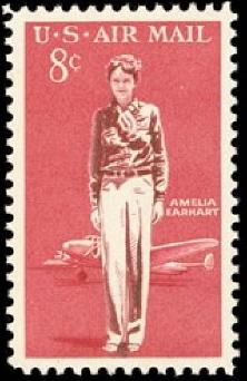 C68 Amelia Earhart F-VF MNH single stamp