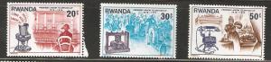Rwanda MNH stamps 1976 issue