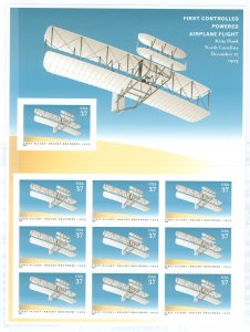 United States #3783  Multiple (Plane)