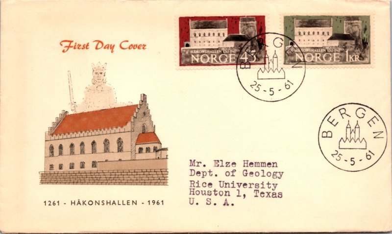 Norway, Worldwide First Day Cover