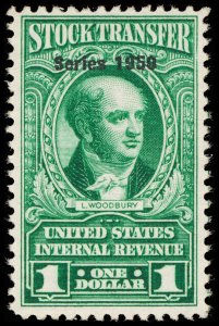 U.S. REV. DATED GREENS RD323  Mint (ID # 117557)