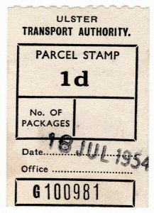 (I.B) Ulster Transport Authority Railway (N. Ireland) : Parcel 1d