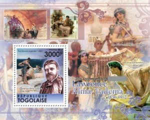 Togo 2011 MNH - 175th Anniversary of Lawrence Alma-Tadema (1836-1912).