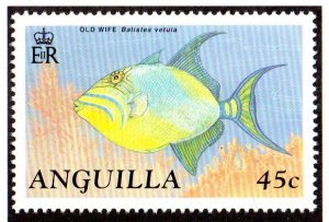 ANGUILLA 799 MNH BIN $1.00 FISH