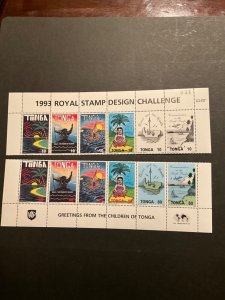 Stamps Tonga Scott #853-4 never hinged