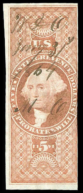 U.S. REV. FIRST ISSUE R92a  Used (ID # 83474)