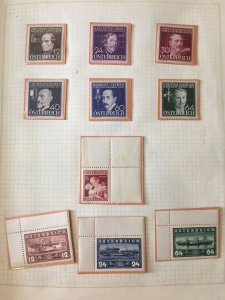 AUSTRIA Large OLD/MID USED MH MNH Collection(Aprx 800) (GM1293)