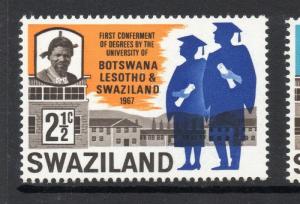 Swaziland 1968 Early Issue Fine Mint Hinged 2.5c. 298035