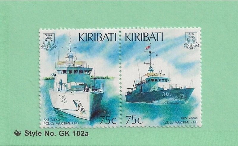 KIRIBATI Sc 674a NH issue of 1995 - SHIPS 