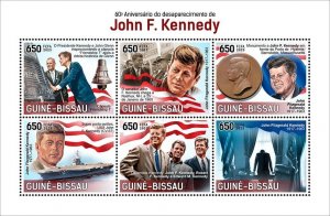 2024/02- GUINEA BISSAU- JOHN F KENNEDY             6V    MNH **