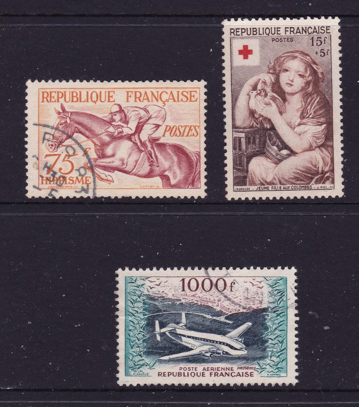 France x 3 good items,Charity & Air