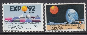 Spain 2506-7 Expo '92 mnh