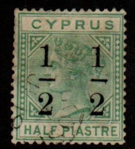 Cyprus 26a Type II. Used