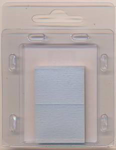 Prinz Scott Stamp Mount 25/41 mm - CLEAR - Pack of 40 (25x41  25mm) PRECUT  1046