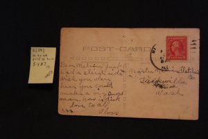 Scott US 487 on pc IL to Tuckwilla WA (#465D)