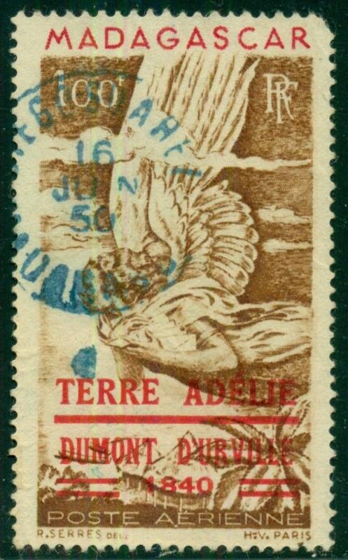 MALAGASY REPUBLIC #C54, Airmail Ovpt, used, Scott $65.00