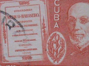 ​CUBA FAMOUS PERSONS OF CUBA STAMPS USED-VF WE SHIP TO WORLD WIDE WE COMBINED