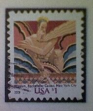 United States, Scott #3766a, used(o), 2008, Wisdom, $1.00, multicolored