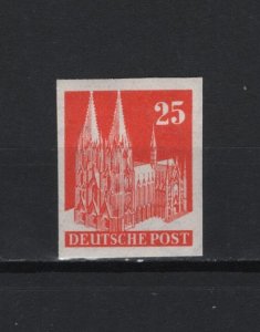 Germany Bizone Mi87 imperf VF NH - Lakeshore Philatelics