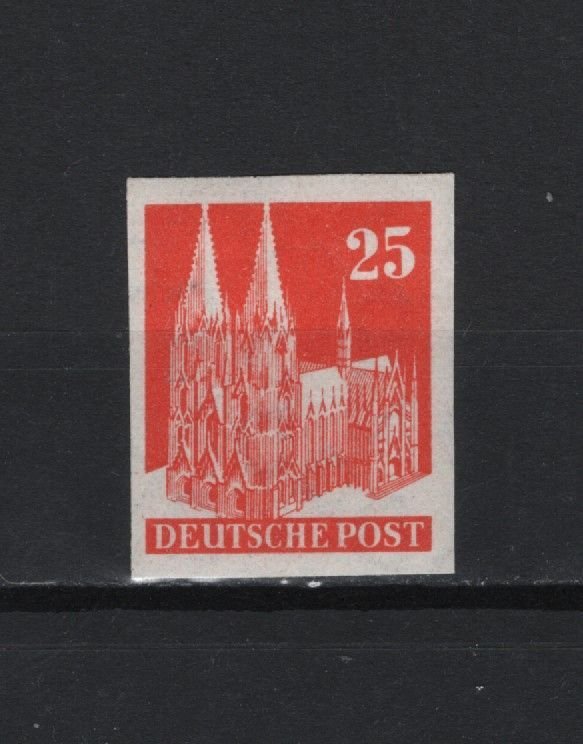 Germany Bizone Mi87 imperf VF NH - Lakeshore Philatelics